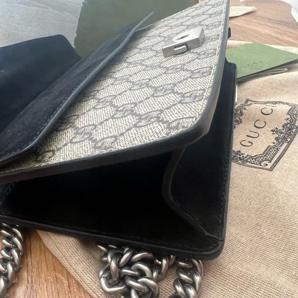 Gucci Dionysus handbag rhinestone like new authentic bag purse designer metal - Picture 6 of 15